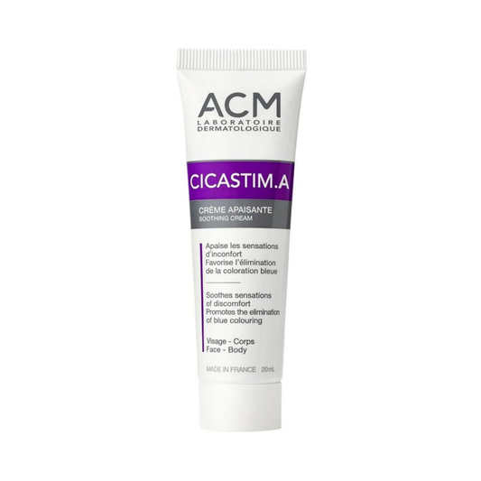 كريم مهدئ ومغذي للبشرة و الجسم اي سي ام - 20مل | ACM cicastim.A soothing cream
