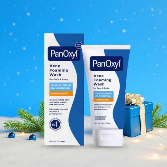 غسول بانوكسيل للوجه والجسم - 156غرام | panoxyl acne foaming 10% benzoyl peroxide