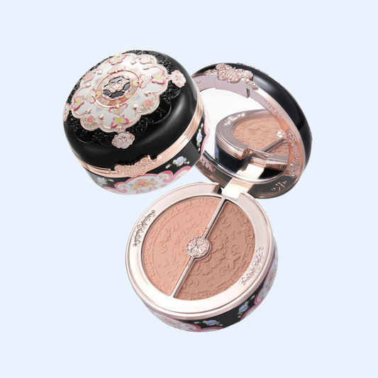 بلشر بترفلاي بيروود فلاور نوز | Flower knows Butterfly Cloud Collar Rouge Box Highlighting & Blush Duo Powder PearWood