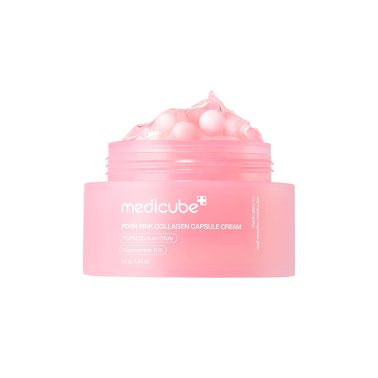 كريم كبسولات الكولاجين الوردي ميدكيوب - 55غرام | Medicube pdrn pink collagen capsule cream