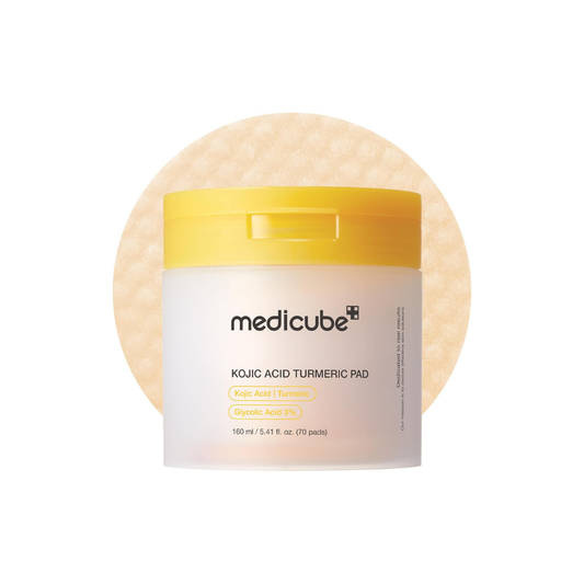 بادات كوجيك اسيد ميدكيوب - 160مل | Medicube kojic acid turmeric pad