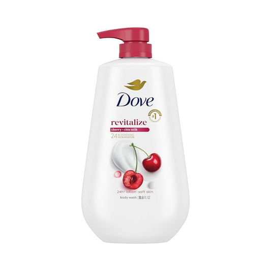 غسول جسم دوف بالكرز - 900مل | Dove revitalize cherry and chia milk body wash