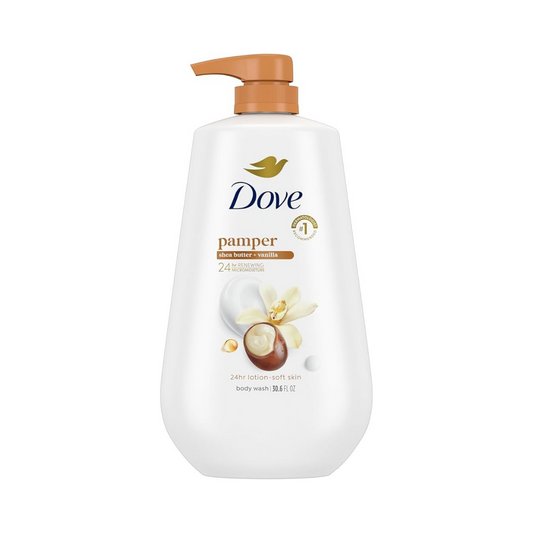 غسول جسم دوف بزبدة الشيا و الفانيلا - 900مل | Dove pamper shea butter and vanilla body wash