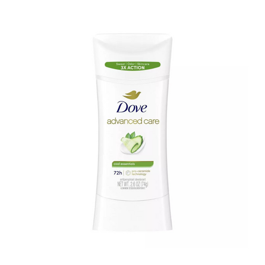 مزيل عرق كول دوف - 74غرام | Dove cool essentials antiperspirant deodorant