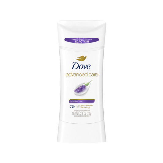 مزيل عرق لافندر فرش دوف - 74غرام | Dove lavender fresh antiperspirant deodorant