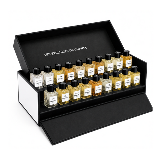 مجموعة عطور شانيل الحصرية ميني - 4مل | CHANEL les exclusifs perfume set