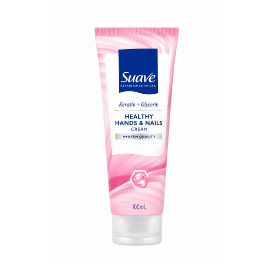 كريم مرطب لليدين و الاظافر سواف - 100مل | Suave Healthy Hands & Nails Cream