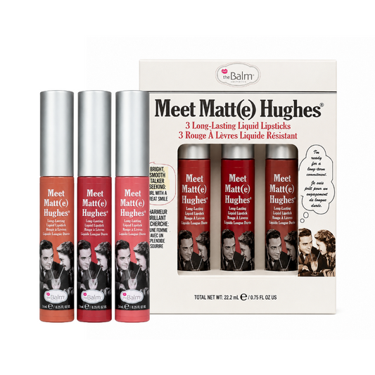سيت حمر مات هيوز ذا بالم - 22.2مل | The Balm meet matte hughes long lasting liquid lipstick