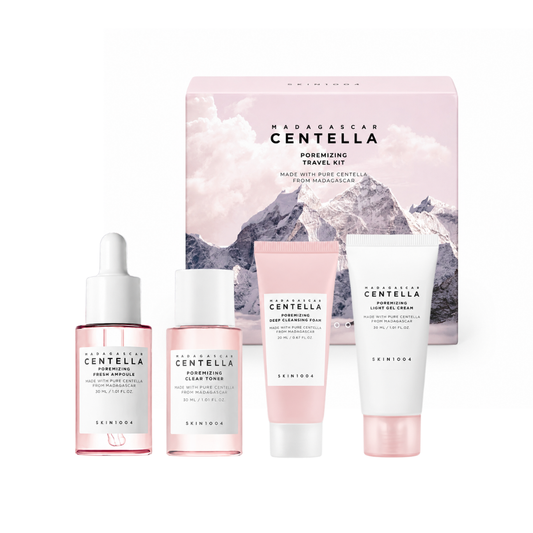كت تقليص المسام للسفر سينتيلا مدغشقر | SKIN1004 madagascar centella poremizing travel kit