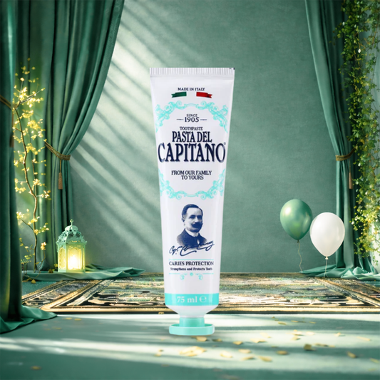 معجون حماية الاسنان من التسوس ديل كابيتانو - 75مل | Pasta del capitano caries protection toothpaste
