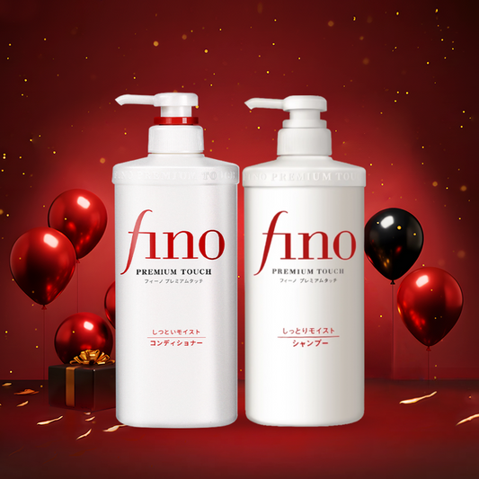 شيسيدو شامبو + كوندشنر فينو 550مل | Shiseido Fino Premium Touch Hair Shampoo and Conditioner