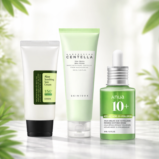 بشرة صافية بـ 3 منتجات