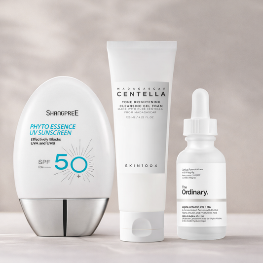 روتين لتفتيح البشرة