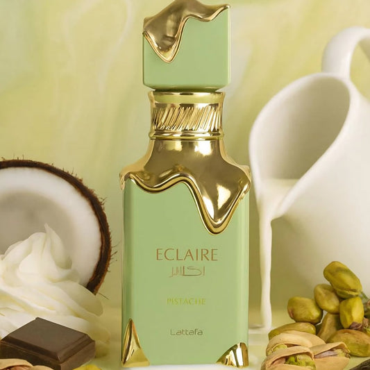 عطر اكلاير بستاشيو لطافة - 100مل | Lattafa eclair pistache perfume - Barbie.phar