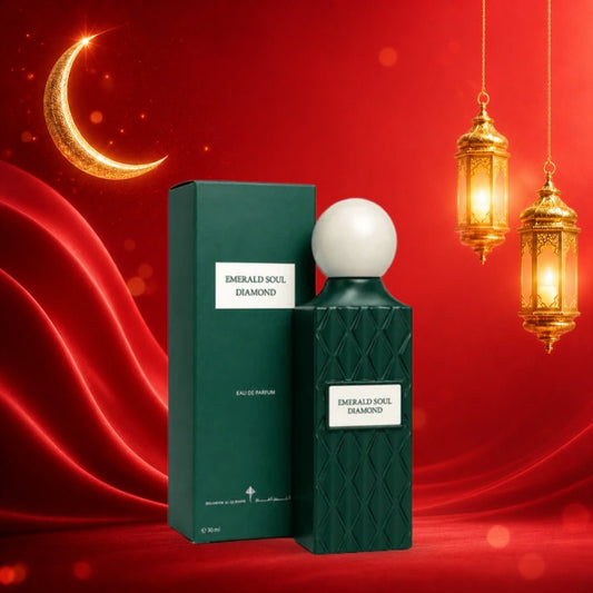 عطر إيميرالد سول دايموند صغير ابراهيم القرشي - 30مل | Ibrahim Al Qurashi Emerald Soul Diamond - Barbie.phar
