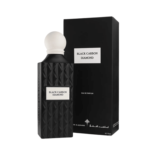 عطر بلاك دايموند ابراهيم القرشي - 200مل | Ibrahim Al qurashi black carbon diamond perfume - Barbie.phar