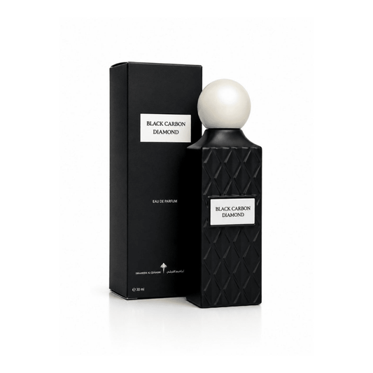 عطر بلاك دايموند صغير ابراهيم القرشي - 30مل | Ibrahim Al qurashi black carbon diamond - Barbie.phar