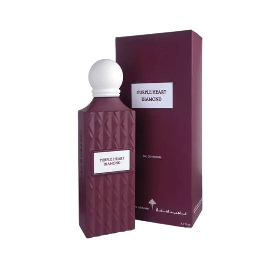 عطر بيربل هارت دايموند للنساء من ابراهيم القرشي - 150 مل | Purple Heart Diamond Ibrahim Al Qurashi - Barbie.phar
