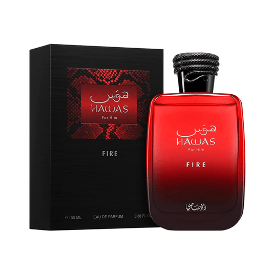 عطر هوس فاير للرجال - 100مل | Hawas fire perfume - Barbie.phar