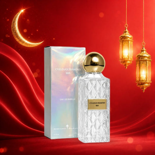 عطر كولينان دايموند ايريس صغير ابراهيم القرشي - 30مل | Ibrahim Al qurashi culinan diamond iris perfume - Barbie.phar