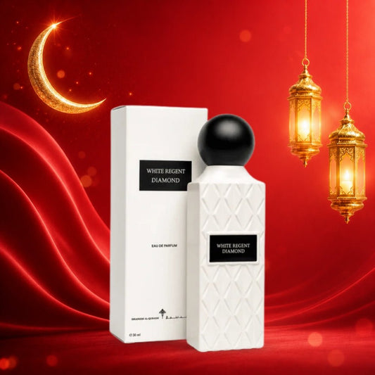 عطر وايت ريجنت دايموند صغير ابراهيم القرشي - 30مل | Ibrahim Al Qurashi white Regent Diamond - Barbie.phar