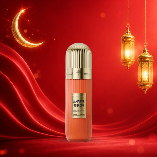 عطر توباكو جمايكي ابراهيم القرشي - 100مل | Ibrahim Al Qurashi jamaican tobacco perfume - Barbie.phar
