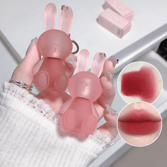 احمر شفاه ميدالية الارنب جيجي بير | Gege Bear Rabbit Keychain Lip Mud - Barbie.phar
