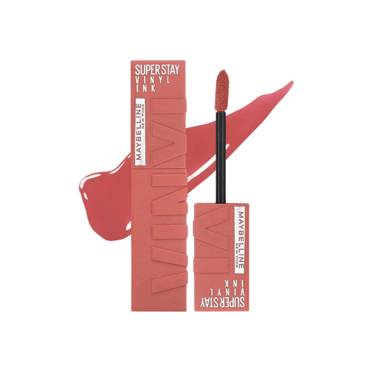 احمر شفاه سوبرستاي بيتشي مايبلين | Maybelline superstay vinyl ink liquid lipstick peachy - Barbie.phar