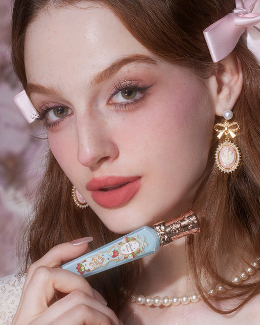احمر شفاه ستروبيري فلاور نوز | Flower knows Strawberry Rococo Cloud Lip Cream - Barbie.phar