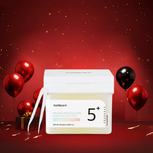 بادات نياسينمايد نمبوزين - 180مل | Numbuzin 5+ Vitamin Niacinamide Concentrated Pad - Barbie.phar