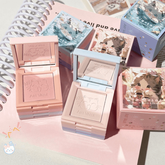 باليت ظلال عيون ارت فاليو | Art Value Dream Cat Four Color Eyeshadow - Barbie.phar