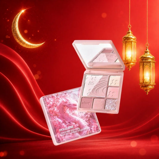 باليت ظلال عيون هولدلايف | HOLDLIVE Pink Mist Dream Blush Eyeshadow Palette - Barbie.phar