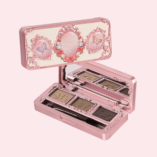 باليت ظلال حواجب ميدسمر فلاور نوز | Flower knows Midsummer Fairytales Eyebrow Palette - Barbie.phar