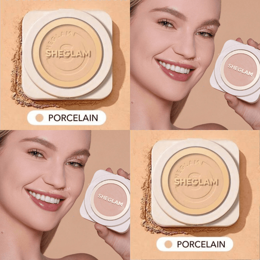 باورد فاونديشن شيكلام | Sheglam Skin - Focus High Coverage Powder Foundation - Barbie.phar