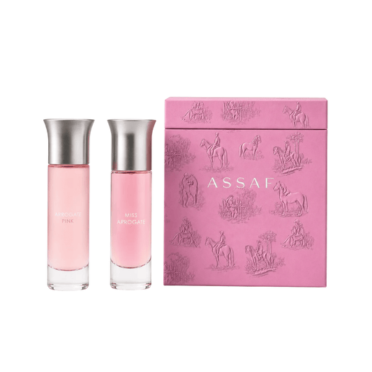 بكج عطر اروكيت بنك + عطر مس اروكيت عساف | Assaf arrogate pink and miss arrogate perfume - Barbie.phar