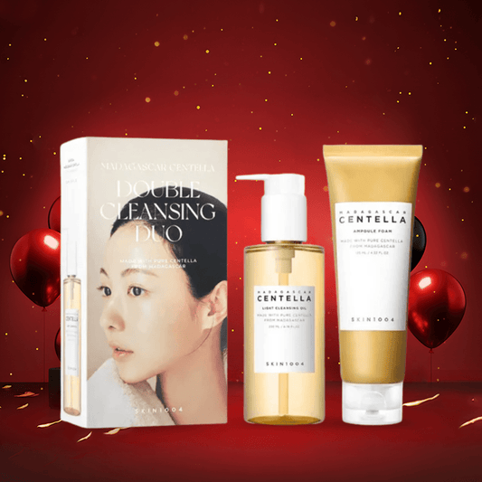 بكج التنظيف المزدوج سينتيلا مدغشقر | SKIN1004 centella madagascar double cleansing duo - Barbie.phar