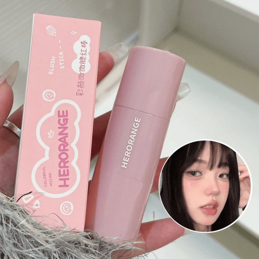 بلش ستيك مخملي هيرو راينج | HERORANGE Velvet Blush Stick - Barbie.phar