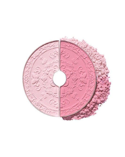 بلشر بترفلاي فلاور نوز | Flower knows Butterfly Cloud Collar Rouge Box Highlighting & Blush Duo Powder - Barbie.phar