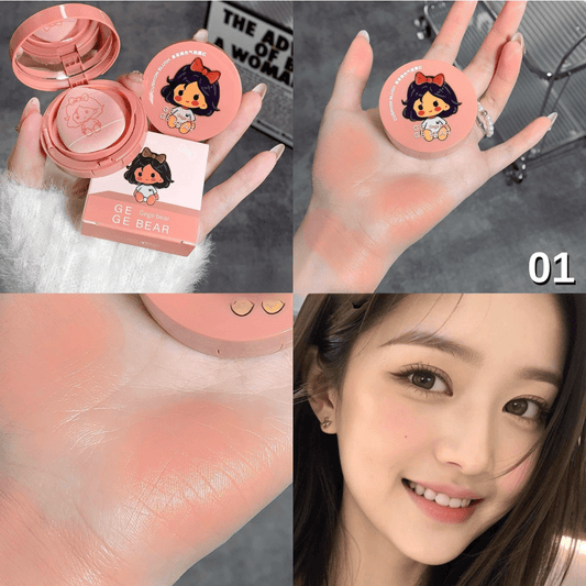 بلشر كريمي جيجي بير | Gege Bear Cushion Blush - Barbie.phar