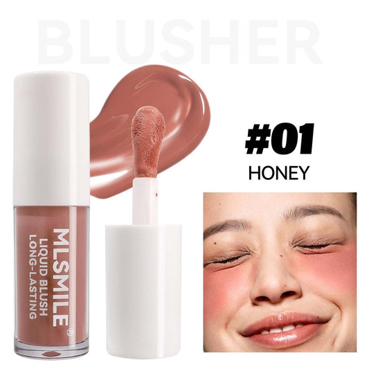 بلشر سائل سمايل | Mlsmile Liquid Blush Long - Lasting - Barbie.phar