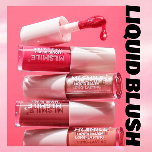 بلشر سائل سمايل | Mlsmile Liquid Blush Long - Lasting - Barbie.phar