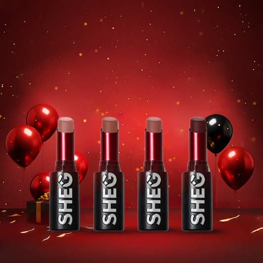 سيت حمر مات امبير روز شيكلام | Sheglam Ember Rose Long Lasting Matte Lipstick Set