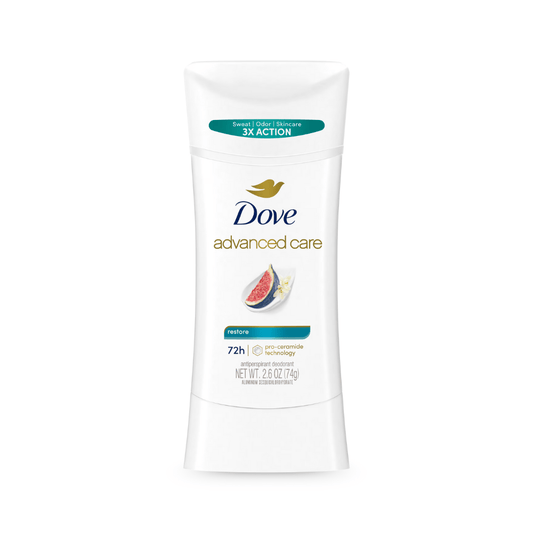 دوف مزيل عرق معالج 74 جرام | Dove Advanced Care Restore Deodorant - Barbie.phar