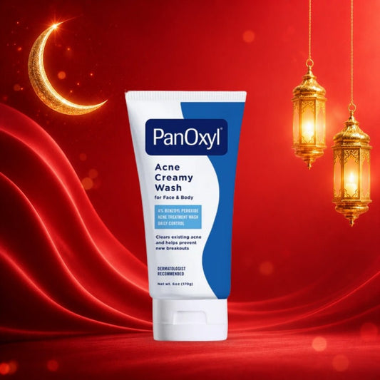 غسول بانوكسيل بنزويل بيروكسايد - 170غرام | Panoxyl Acne Creamy Wash 4% Benzoyl Peroxide - Barbie.phar