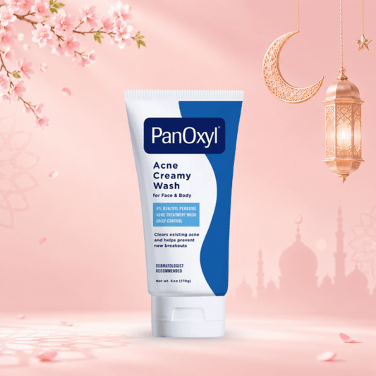 غسول بانوكسيل بنزويل بيروكسايد - 170غرام | Panoxyl Acne Creamy Wash 4% Benzoyl Peroxide - Barbie.phar