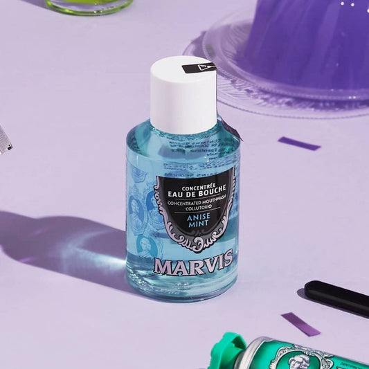 غسول فم باليانسون والنعناع مارفس | Marvis Anise Mint Mouthwash - Barbie.phar