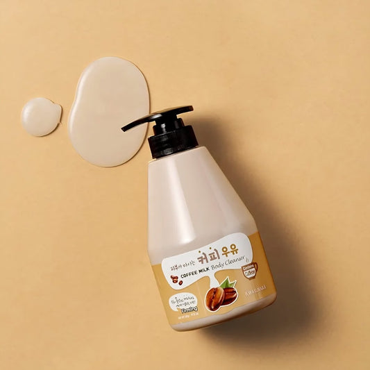 غسول جسم بالحليب والقهوة كويلنارا - 560غرام | kwailnara coffe milk body cleanser - Barbie.phar