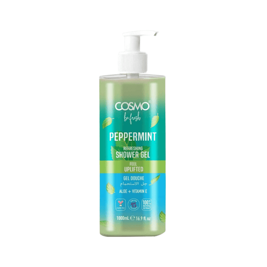 غسول جسم نعناع كوزمو - 1000مل | Cosmo be fresh peppermint shower gel - Barbie.phar