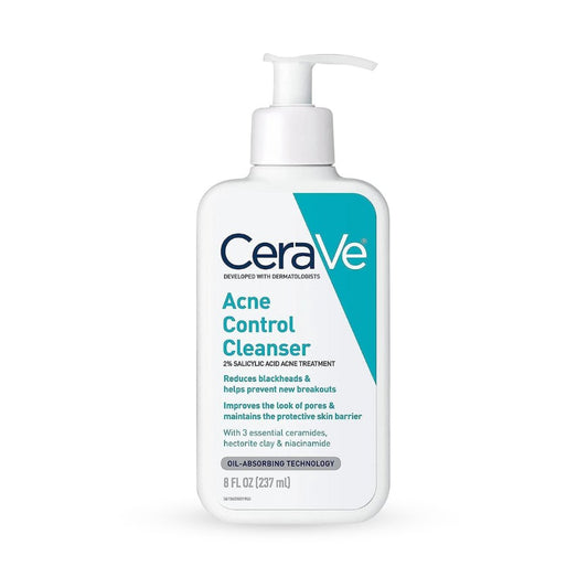 غسول كونترول سيرافي لحب الشباب - 237 مل | Cerave Acne Control Cleanser - Barbie.phar