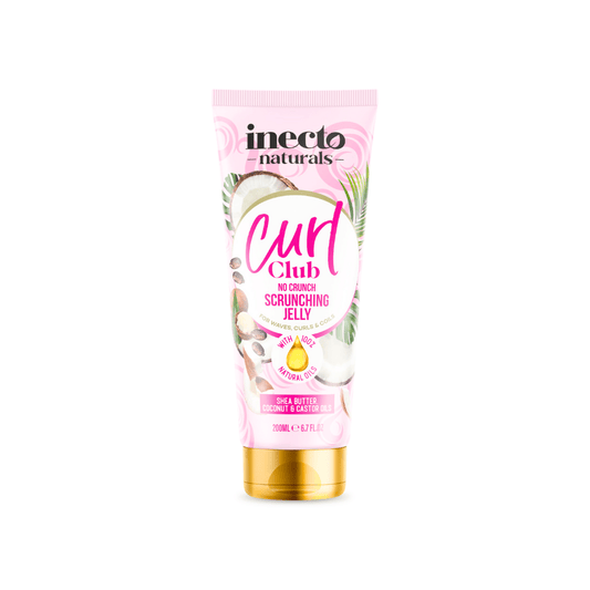 جل تصفيف للشعر الكيرلي انيكتو - 200مل | Inecto naturals curl club no crunch scrunching jelly - Barbie.phar